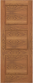 Raised  Panel   Saint  Thomas  Red Oak  Doors